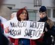 Фото: Марек Антоній Іванчук / Forum / Протест під Президентським палацом через в