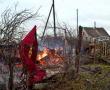 Фото:  Как в Беларуси огнем, бульдозером и мордобоем «зачистили» село
