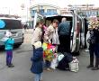 Фото:  Прибытие эвакуированных в Харьков