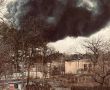 Фото:  фото пожежі у Ворзелі під час війни зі Facebook-сторінки Ольги Оніщук