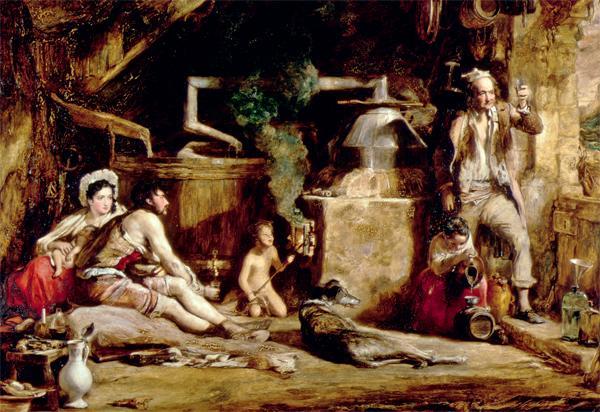 Фото:  Производство ирландского виски не прекращалось даже в 1840-х годах, когда
