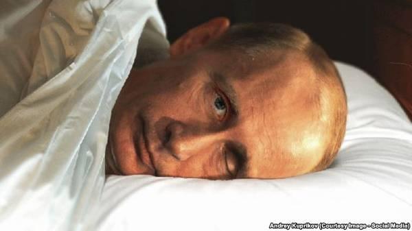 Фото:  Путин не дремлет. Фрагмент анимации