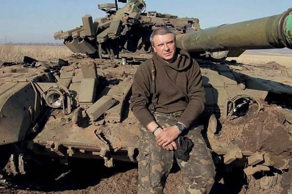 Фото:  Алексей Чабан, 50 лет, старший лейтенант, командир танкового взвода 17-й 