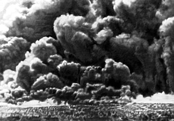 Фото:  Первая мировая война. Газовая атака
