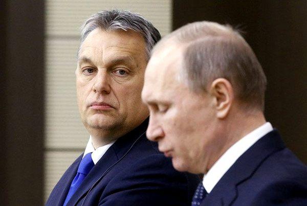 Фото:  Орбан и Путин во время встречи в Москве, 17 февраля 2016 года. Фото: EPA/