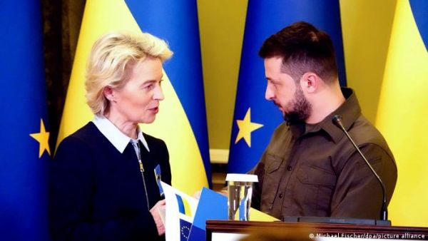 Президентка Єврокомісії фон дер Ляєн та президент України Зеленський у Києві