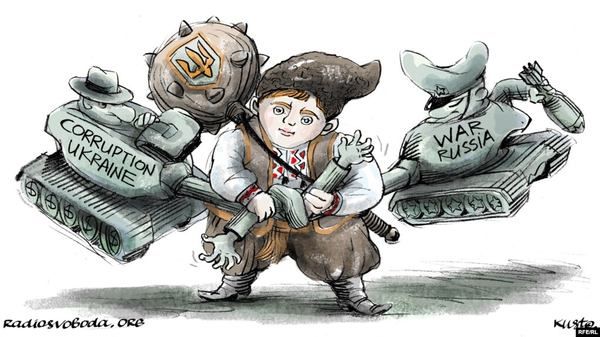Фото:  Політична карикатура Олексія Кустовського
