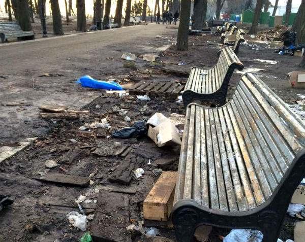 Фото:  Что они сделали с нашим Мариининским парком