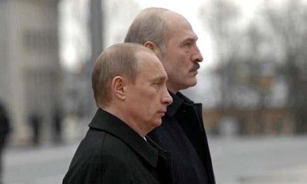 Фото:  Лукашенко и Путин