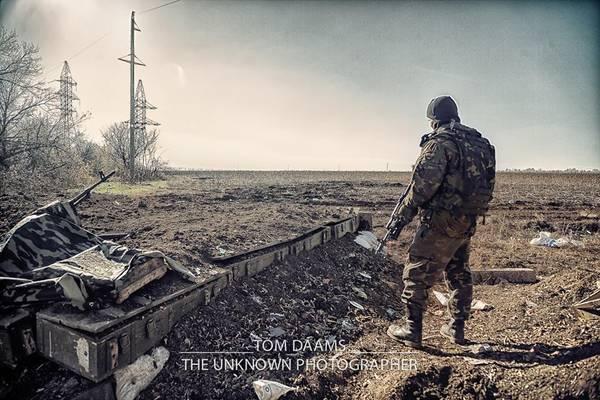 Фото:   Война на Донбассе глазами украинского военного