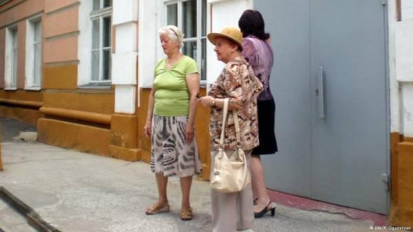 Фото:  Разочарованные избиратели в Донецке