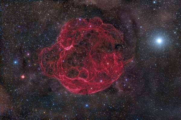 Фото дня - Остатки сверхновой Симеиз 147 